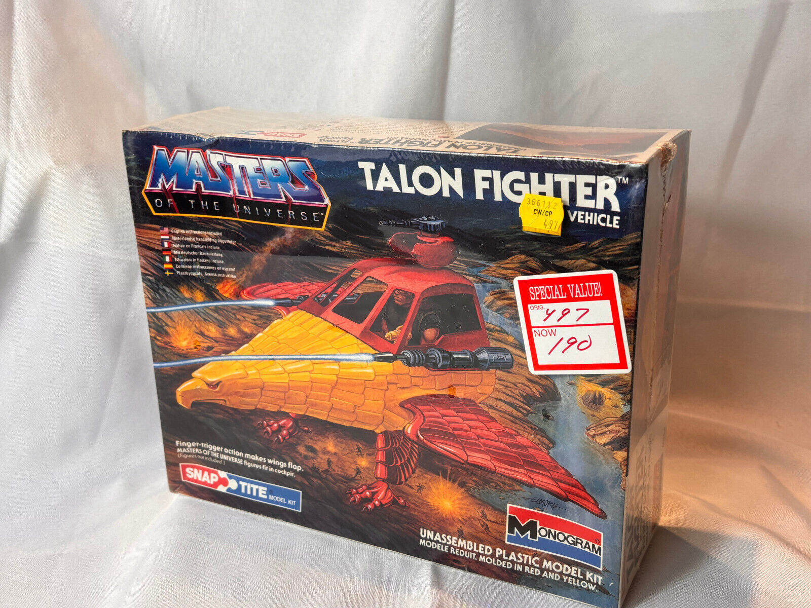 1983 Masters Of The Universe ATTAK TRAK BATTLE MACHINE  Monogram Sealed Model - $128.65