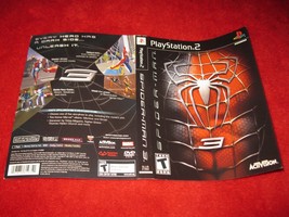 Spider-Man 3 : Playstation 2 PS2 Video Game Case Cover Art insert - £0.78 GBP