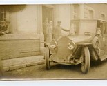 King &amp; Queen of Belgium &amp; General Black Jack Pershing at his Car RPPC Fr... - £87.31 GBP