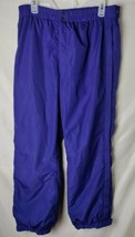 Obermeyer Mens L Entrant Fabric Purple Ski Full Side Zipper Ski Pants - £61.00 GBP