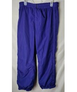 Obermeyer Mens L Entrant Fabric Purple Ski Full Side Zipper Ski Pants - £61.01 GBP