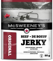 2 Packs McSWEENEY&#39;S (Gluten Free) Original Beef Jerky 80g Canadian Free ... - $40.64