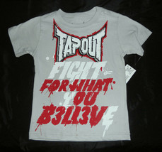 Tapout Boys T-shirt Nwt Size 4 , 5 , 6 - £7.73 GBP