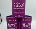 3 Friska Nightly Reboot Enzyme + Probiotic Support 3x30 Capsules EXP 04/... - £30.56 GBP
