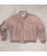 VTG G-III Leather A2 Bomber Jacket Mens Large Brown Pilot Global Identity - $77.38 CAD