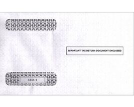IRS Approved W-2 Envelope for 4up Horizontal Format, Quantity 25 - $308.54 MXN