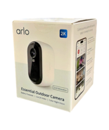 Arlo Essential Outdoor/Indoor 2nd Gen 2K Wireless Security Camera White ... - $61.31 CAD