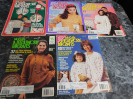 McCall's Needlework & Crafts Magazines lot of 5 1982-1991 - $18.99