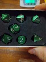Misty Mountain Seven-piece metal  Gaming Dice - £15.81 GBP