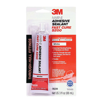 Marine Adhesive Sealant Fast Cure 5200 (05220) Permanent Bonding and Sealing for - £15.72 GBP