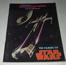 Star Wars American Cinematographer Magazine Vintage July 1977 The Filmin... - $1,863.81 MXN