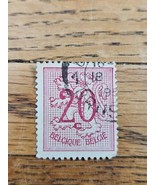 Belgium Stamp Lion Rampant 20c Used 409 - £0.73 GBP