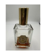 Vintage De Rothschild Aftershave 2.2oz ~25% Full Heavy Glass &amp; Metal Emblem - $65.00