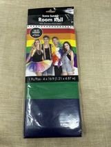 Gay Pride Lgbt Rainbow Stripes Happy Birthday Scene Setter 16 Foot Backdrop - $24.99