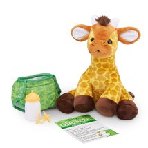 Melissa &amp; Doug 11-Inch Baby Giraffe Plush Stuffed Animal with Pacifier, ... - $23.04