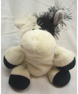 Ganz Webkinz FUZZY BLACK &amp; WHITE COW 8&quot; Plush Stuffed Animal Toy - $20.31 CAD