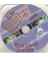 America Online DVD-Rom "All New Games Channel" #R02250 - $9.90