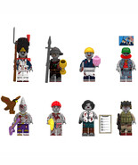 Zombie Old Guard Zombie The Chef Zombie MZGA Zombie 8pcs Minifigures Bri... - $27.06 CAD