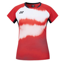 YONEX 22FW Women Round T-Shirts Badminton National Team Uniform Asia Fit 20641EX - £43.09 GBP