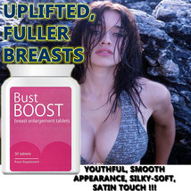 BUST BOOST BREAST ENLARGEMENT PILLS TABLETS NATURAL SAFE HERBAL - $101.98