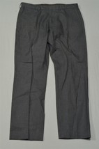 J.CREW 34 x 32 Gray Bowery Classic Cotton Dress Pants - £11.47 GBP