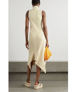 Stella McCartney  Knit Asymmetric Turtleneck Dress Sz 42/8 $1185 - $296.01