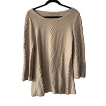 Soft Surroundings Reza Sweater Cream Size Medium - £18.88 GBP