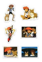 Cowboy Bebop Ed &amp; Ein Die Cut Sticker Set Anime Licensed NEW - £5.76 GBP