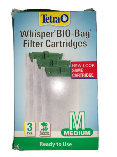Tetra Whisper Bio-Bag Filter Cartridges - Medium - 3 pk - $7.80