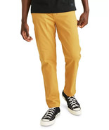 Dockers Men&#39;s Tapered Fit Alpha Icon Chinos in Narcissus Yellow-29/30 - $39.97
