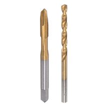 uxcell M5 x 0.8 Spiral Point Thread Tap and 4.2mm Twist Drill Bit Set, M... - $8.99