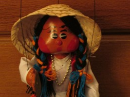 girl marionette w/skirt w/words &quot;Cabo San Lucas Mexico&quot; (ebay 2) - £7.88 GBP