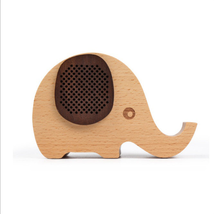 WOODSY GOODSY 2 IN 1 Bluetooth Speaker &amp; Cell Phone Stand - Elephant Trunk - £48.43 GBP