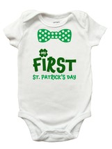 My First St Patricks Day Romper, My First St Patricks Day Shirt for Boys - $14.95