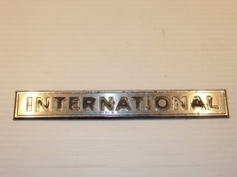 1972 International Travelall Tailgate Emblem OEM 2754244-R1 73 74 75 - £28.45 GBP