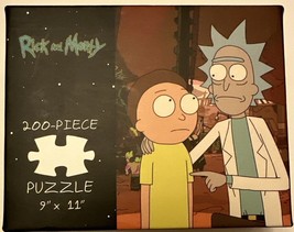 USAopoly Rick and Morty Rickmancing the Stone 9x11 200-Piece Puzzle - £6.26 GBP