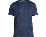 Athletic Works Men&#39;s Jersey Tee with Short Sleeves, Blue Size L(42-44) - £12.72 GBP