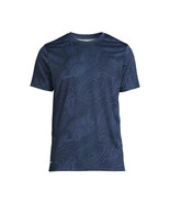 Athletic Works Men&#39;s Jersey Tee with Short Sleeves, Blue Size L(42-44) - $22.21 CAD