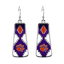 Clemson Tigers Officially Licensed Aztec Earrings - £11.39 GBP