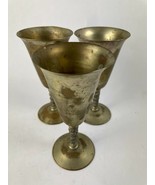 Metal Decotrative Crafted Cup Home Decor Lot of 3 - $191.46 CAD