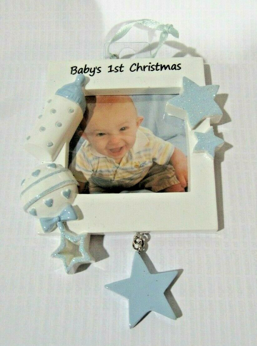 Baby's Boys 1st Christmas Personalizable Christmas Ornament by PolarX - $12.99