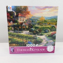 Thomas Kinkade Wine Country Living 2018 Jigsaw Puzzle 1000 pc CEACO 26 x 19 NEW - £9.73 GBP