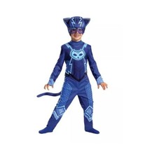 Disney PJ MASKS Catboy Halloween Costume Boys Medium 3T/4T Bodysuit One-... - £21.73 GBP