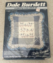 Vtg. 1985 Dale Burdett Country Cross Stitch Kit Gaggle Of Geese CK126 - NOS - $6.92