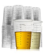 50 Disposable Measuring Cups - 8 Oz | Resin Mixing Cups For Epoxy Resin ... - £14.27 GBP