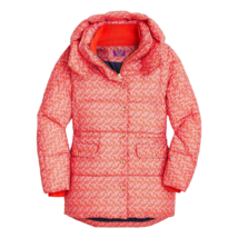 NWT J.Crew New Chateau Puffer Coat in Red Liberty Toutouayette Jacket S - $198.00