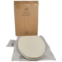 Bemis Elongated Toilet Seat Enameled Wood 1500EC 006 Color Bone 18.5&quot; - £6.16 GBP