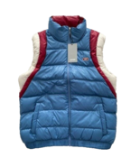 Asics Tiger Quilted Down Puffer Vest Blue ( M ) - £78.41 GBP