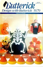 Butterick 5679 176 Halloween Character Dolls Dracula Ghost Echols Pattern Uncut - $21.75