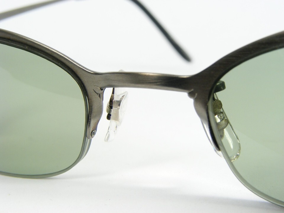 EYEVAN Allure P Peltre Gafas de Sol Con / Verde Claro Lente 47-20-140mm Japón Item image 8